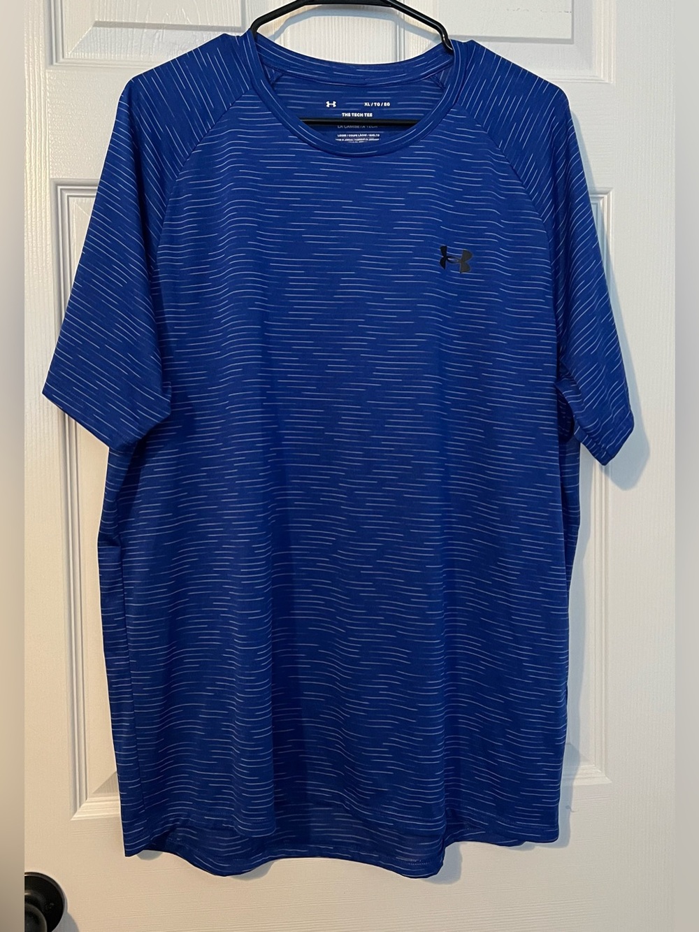 Under Armour Men’s Royal Blue Short-Sleeve Tech Tee EUC